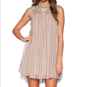 Free People Babylon embroidered dress